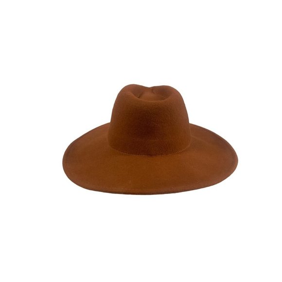 NEW ISABELLA SOMBRERO FEDORA 100% WOOL FRESA OS - Picture 1 of 6